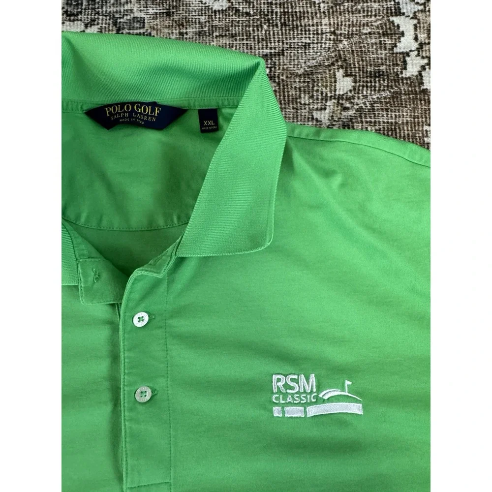 Polo‎ Golf Ralph Lauren RSM Classic Davis Love Foundation NWOT Green 2XL XXL